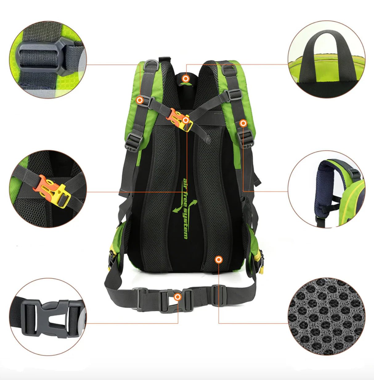 Sac à dos de randonnée 40L - Pakooz