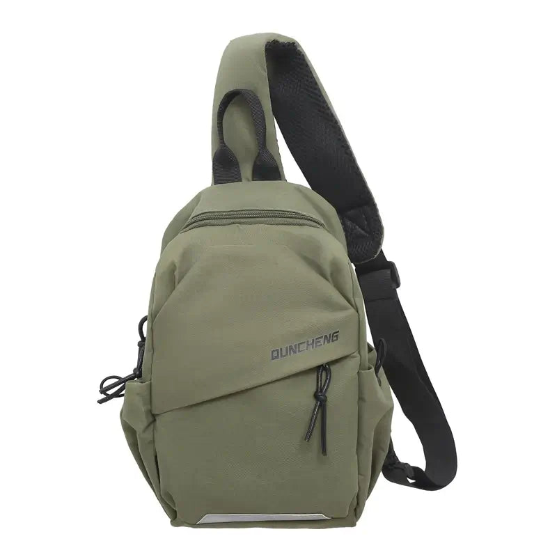 Sac à dos à bandoulière pour homme vert