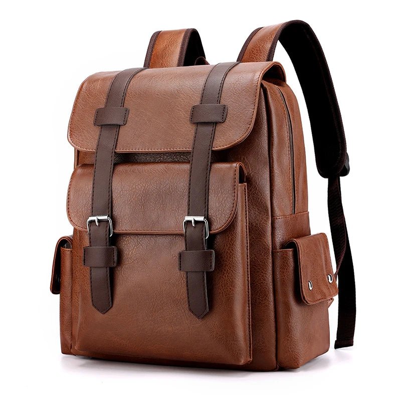 Sac à dos vintage en cuir pour homme - Pakooz