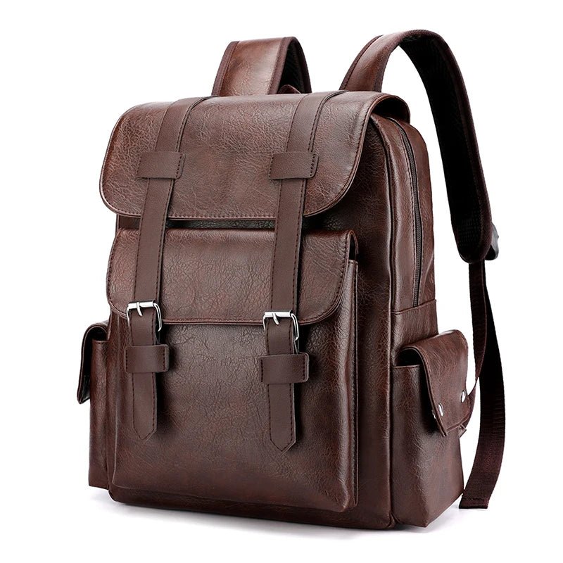 Sac à dos vintage en cuir pour homme - Pakooz