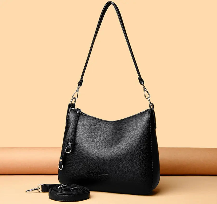 Sac à main à bandoulière noir parfait