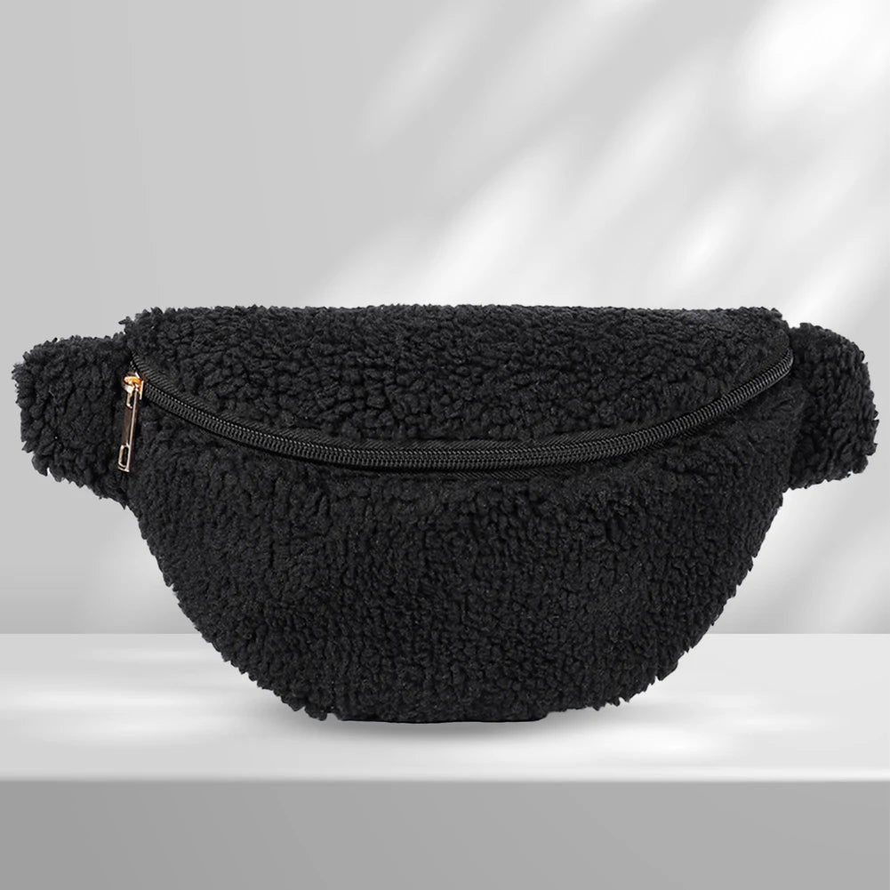 Sac banane sherpa noir