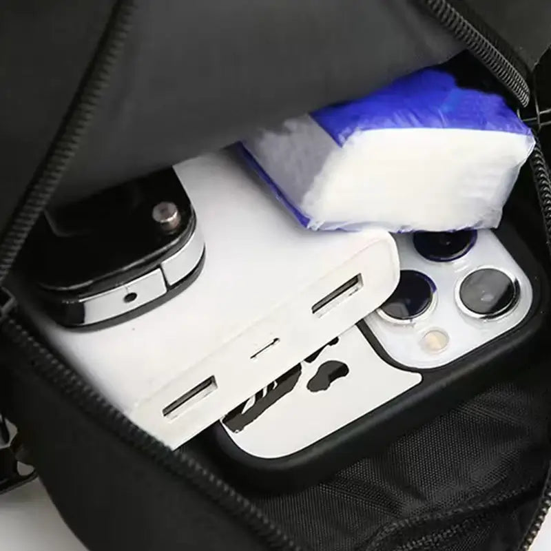 Petit sac à bandoulière pour homme grand