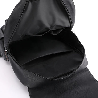 Sac à dos vintage en cuir pour homme - Pakooz