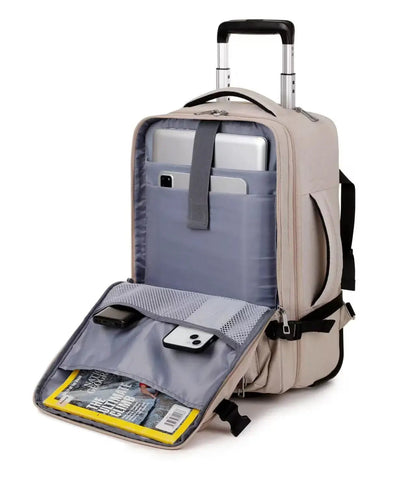 Sac à dos de voyage à roulettes - Pakooz