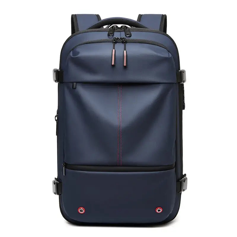 Sac à dos de voyage sous vide bleu