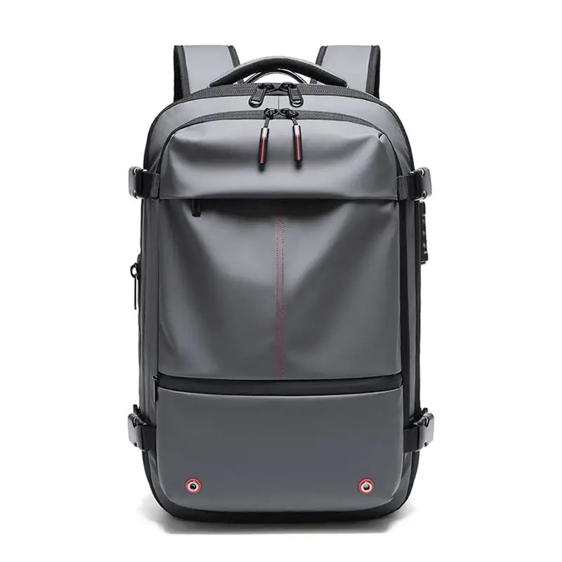 Sac à dos de voyage sous vide gris
