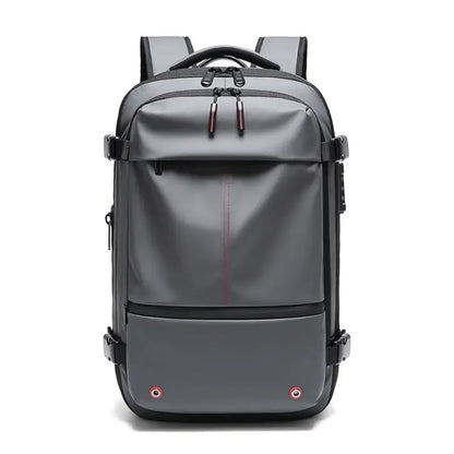 Sac à dos de voyage sous vide gris