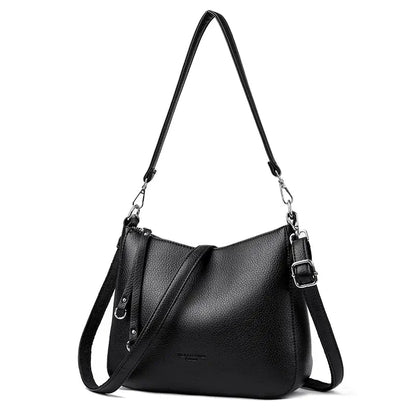 Sac à main à bandoulière noir utile